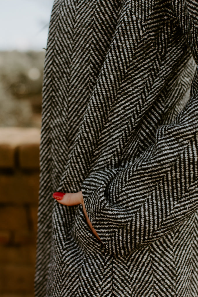 Long Sleeve Midi Coat