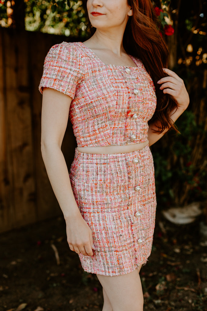 Lauren Tweed High Waisted Skirt