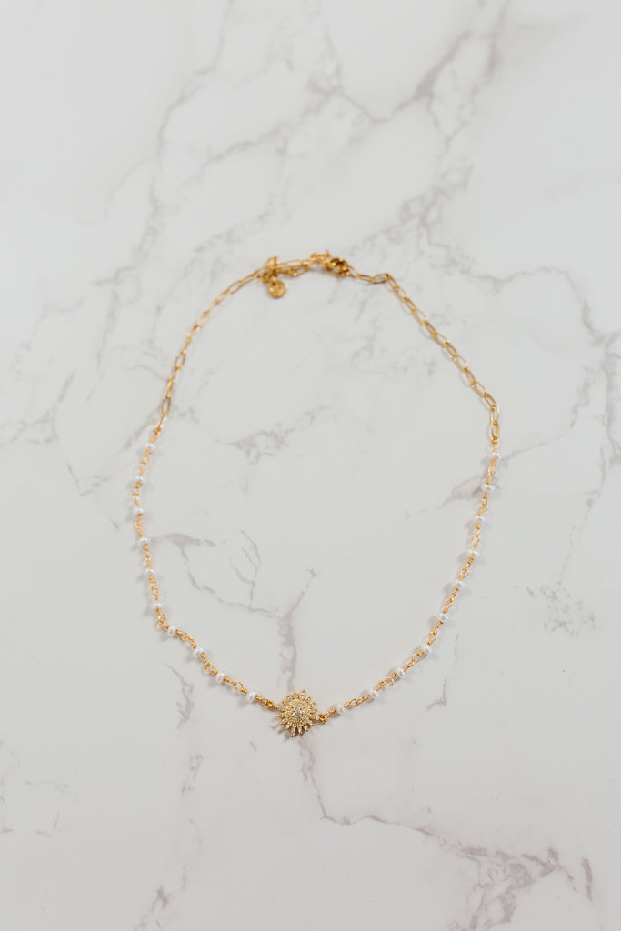 Tula Pearl Chain Necklace