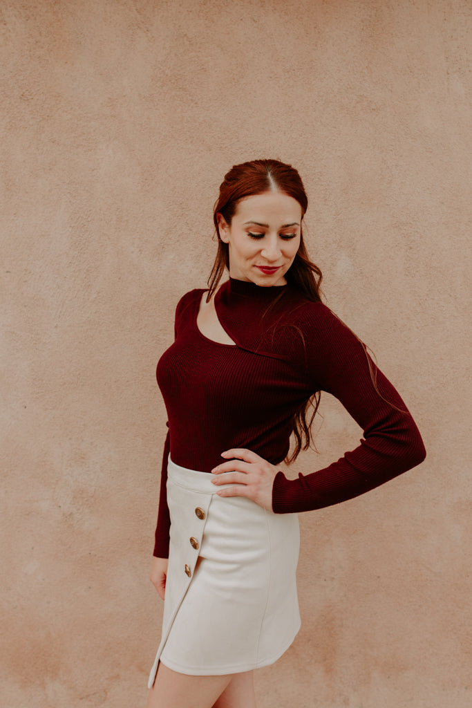 Charlie Cut Out Sweater