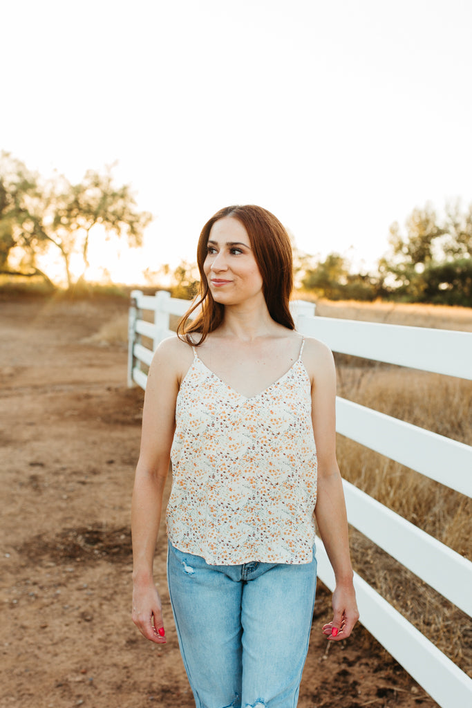 Rosemary Floral Tank