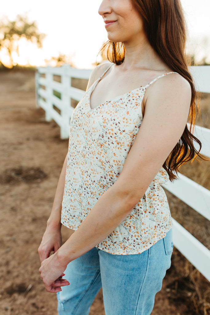 Rosemary Floral Tank
