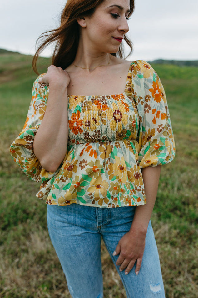 Sunflower Multi Top