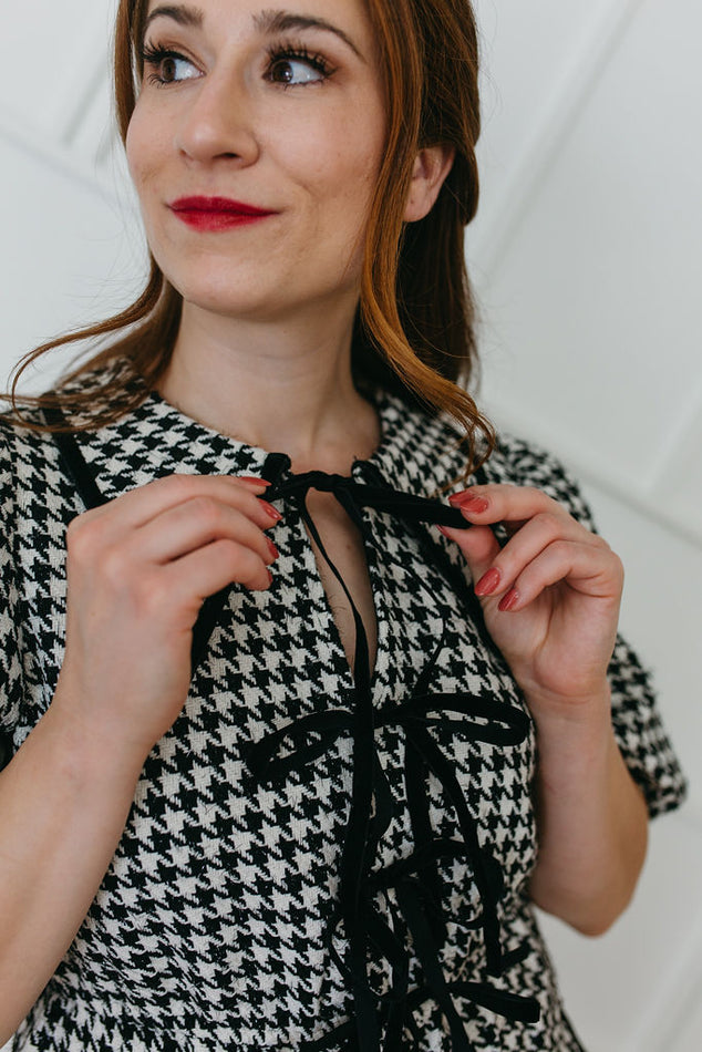 Gabrie Tweed Blouse