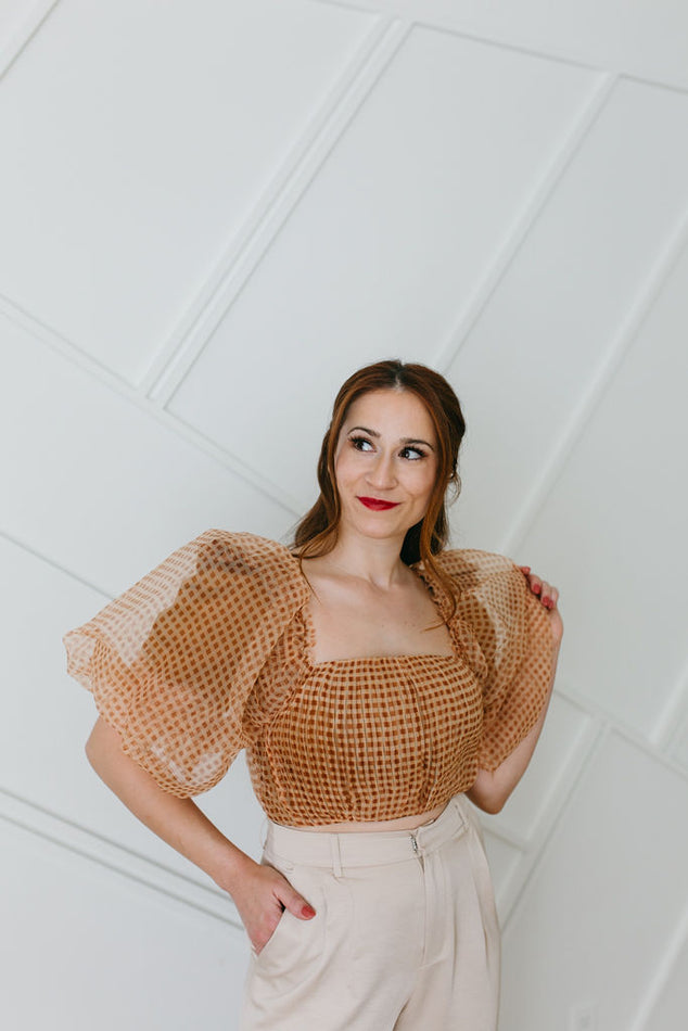 Alaia Pintuck Blouse