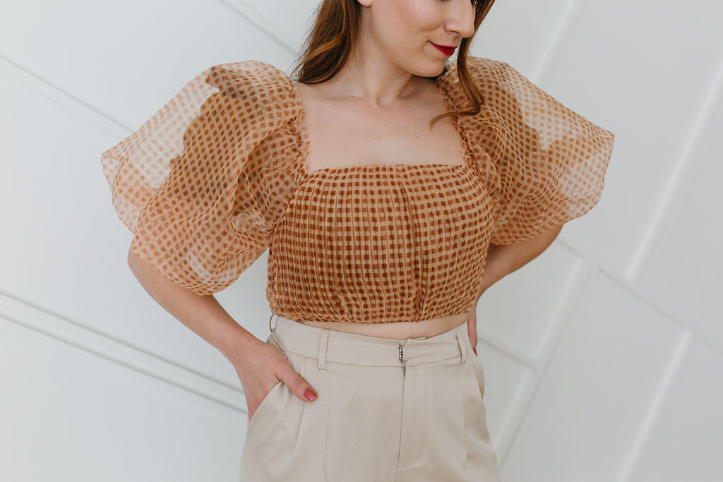 Alaia Pintuck Blouse