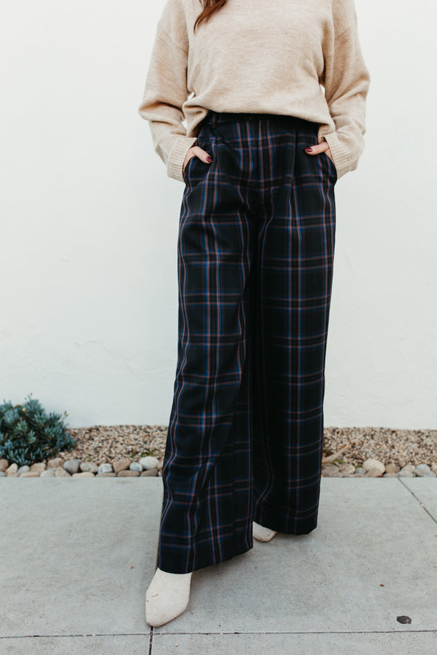 High Waist Super Wide Leg Pant