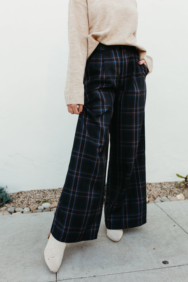 High Waist Super Wide Leg Pant