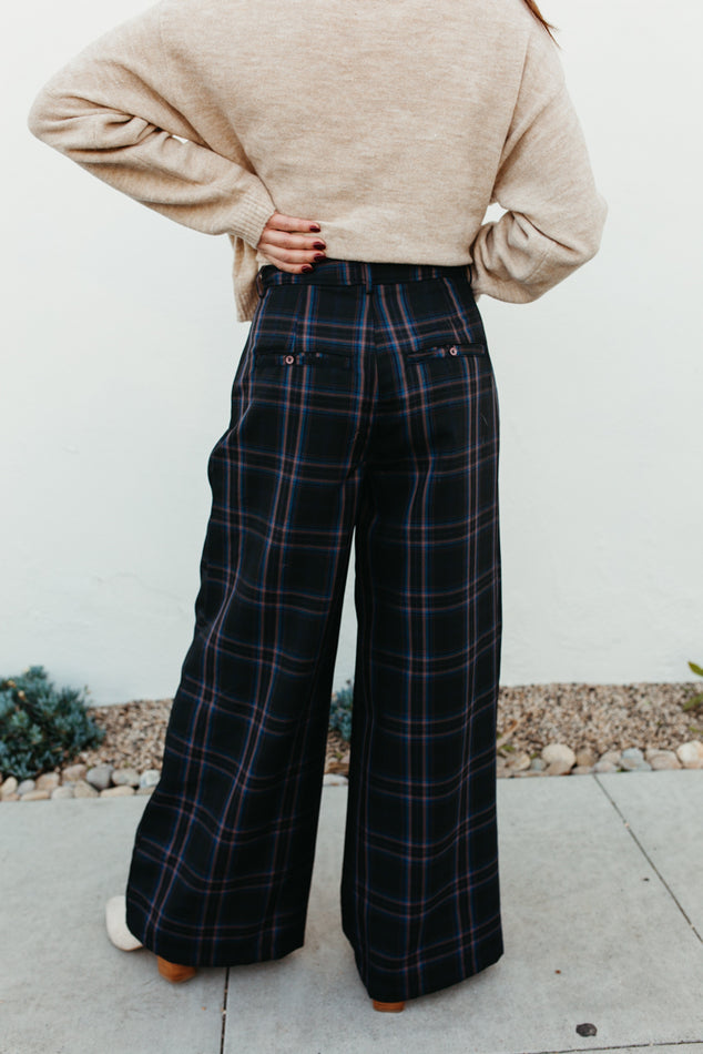 High Waist Super Wide Leg Pant