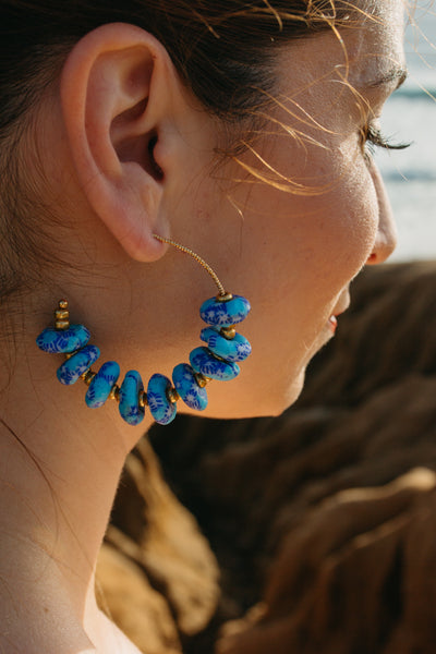 Onia Earrings Blue