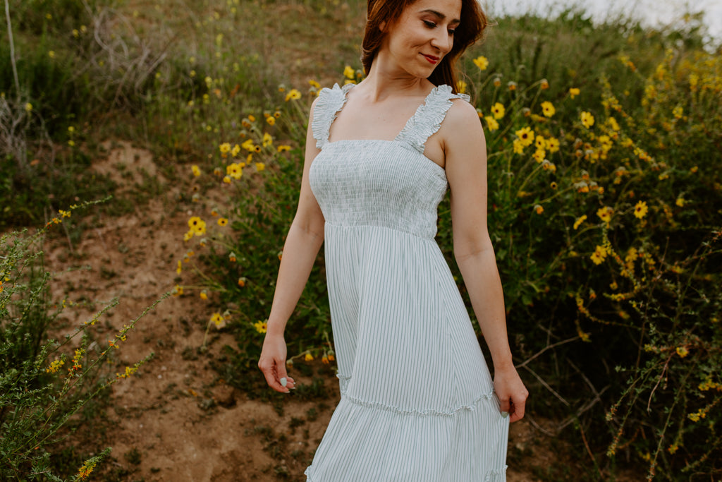 Dylan Smocked Dress