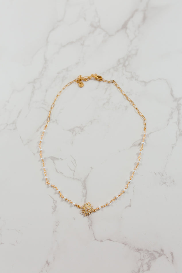 Tula Pearl Chain Necklace