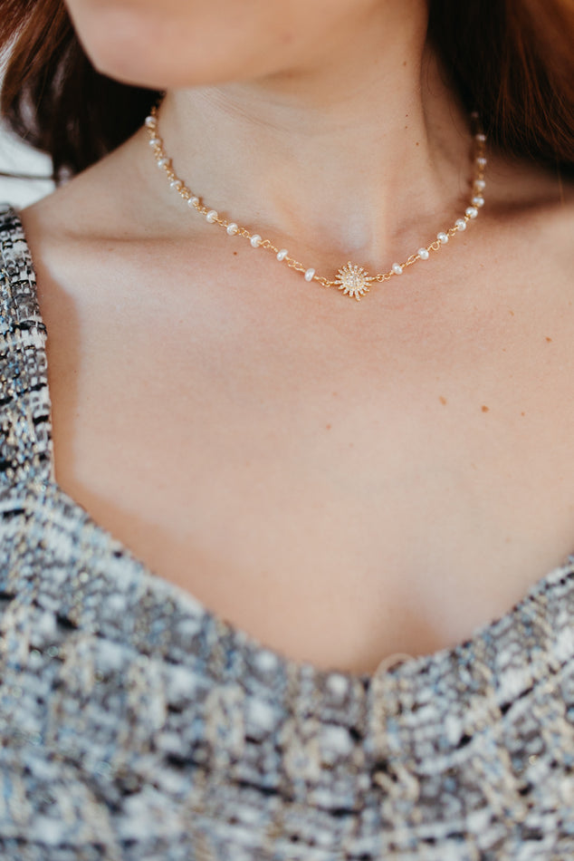 Tula Pearl Chain Necklace