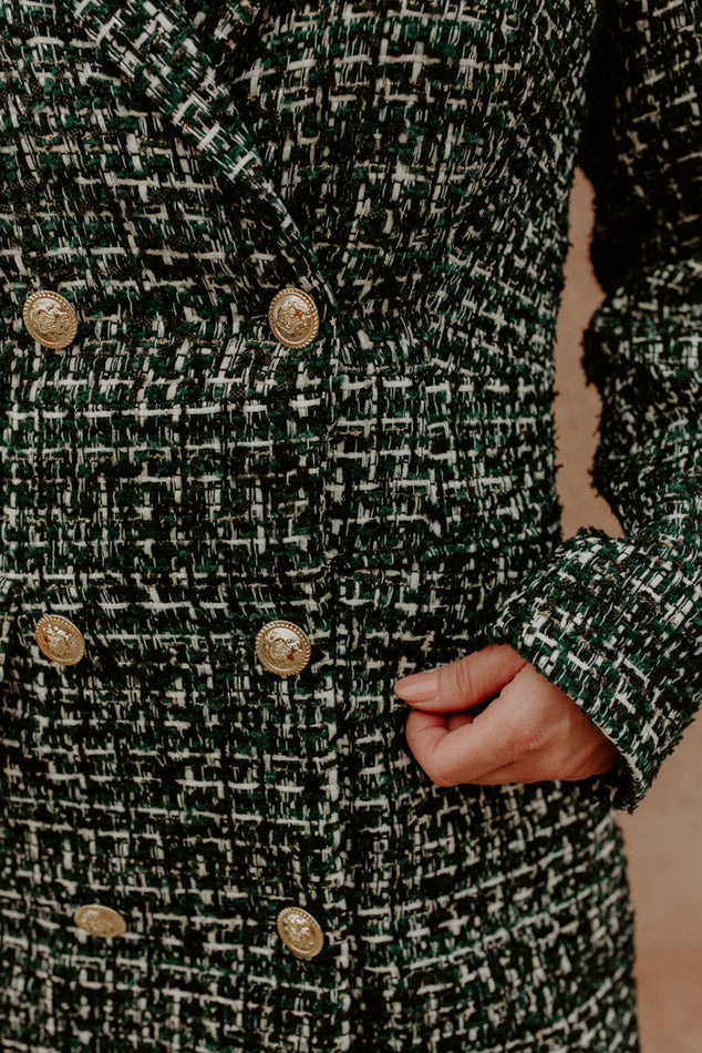 Margoux Tweed Blazer Dress