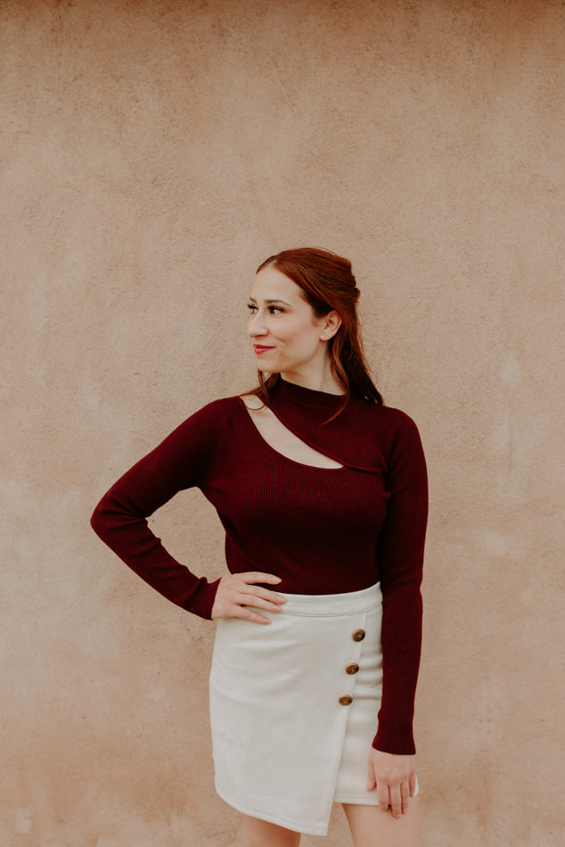 Charlie Cut Out Sweater