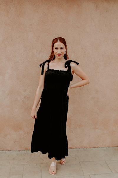 Clare Velvet Maxi Dress