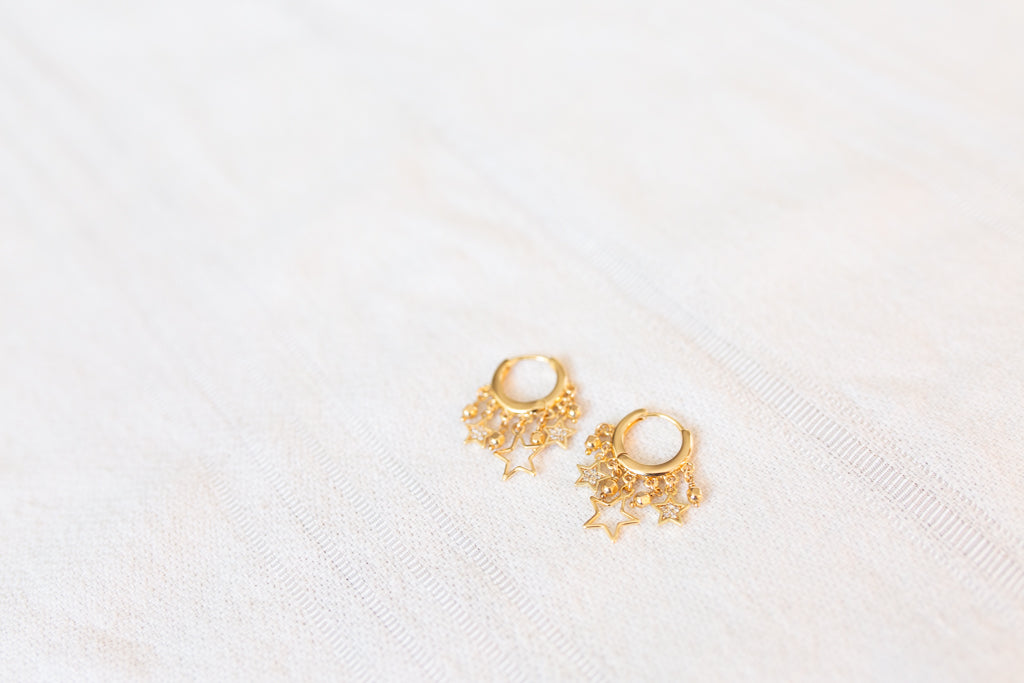 Luna Dazzle Earring (Gold)