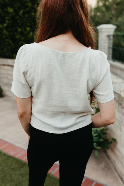 Pearl Textured Top