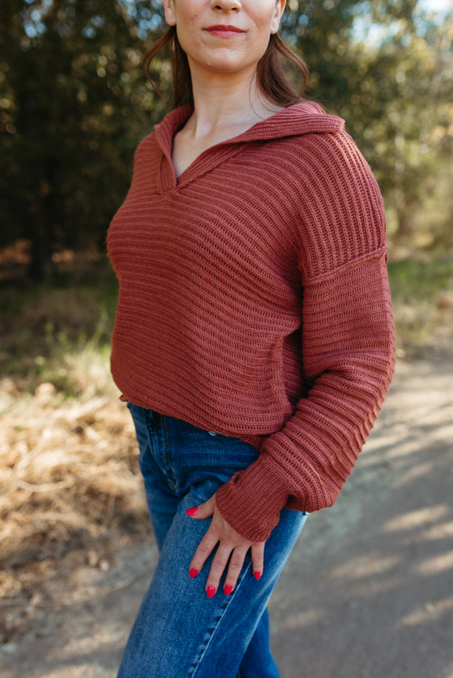 Brick Sweater