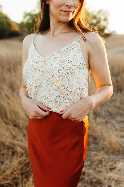 Rosemary Floral Tank