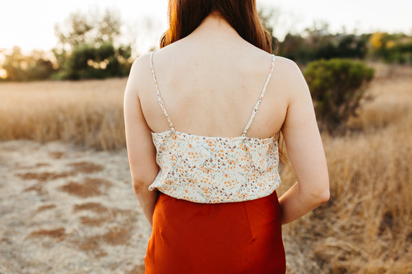 Rosemary Floral Tank