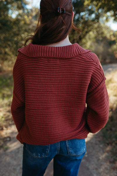 Brick Sweater