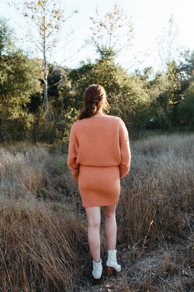 Blouson Sweater Dress